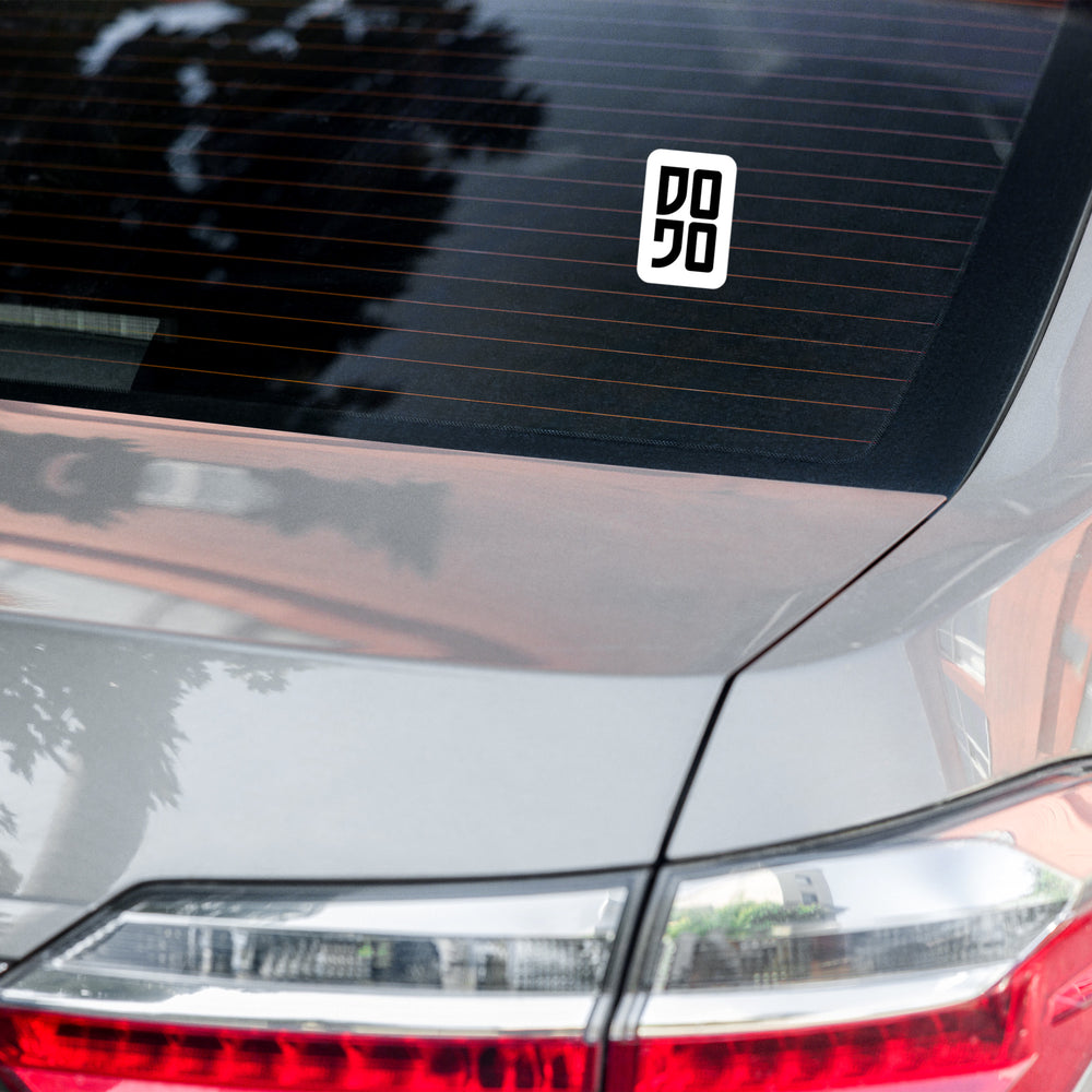 Dojo Vertical Sticker