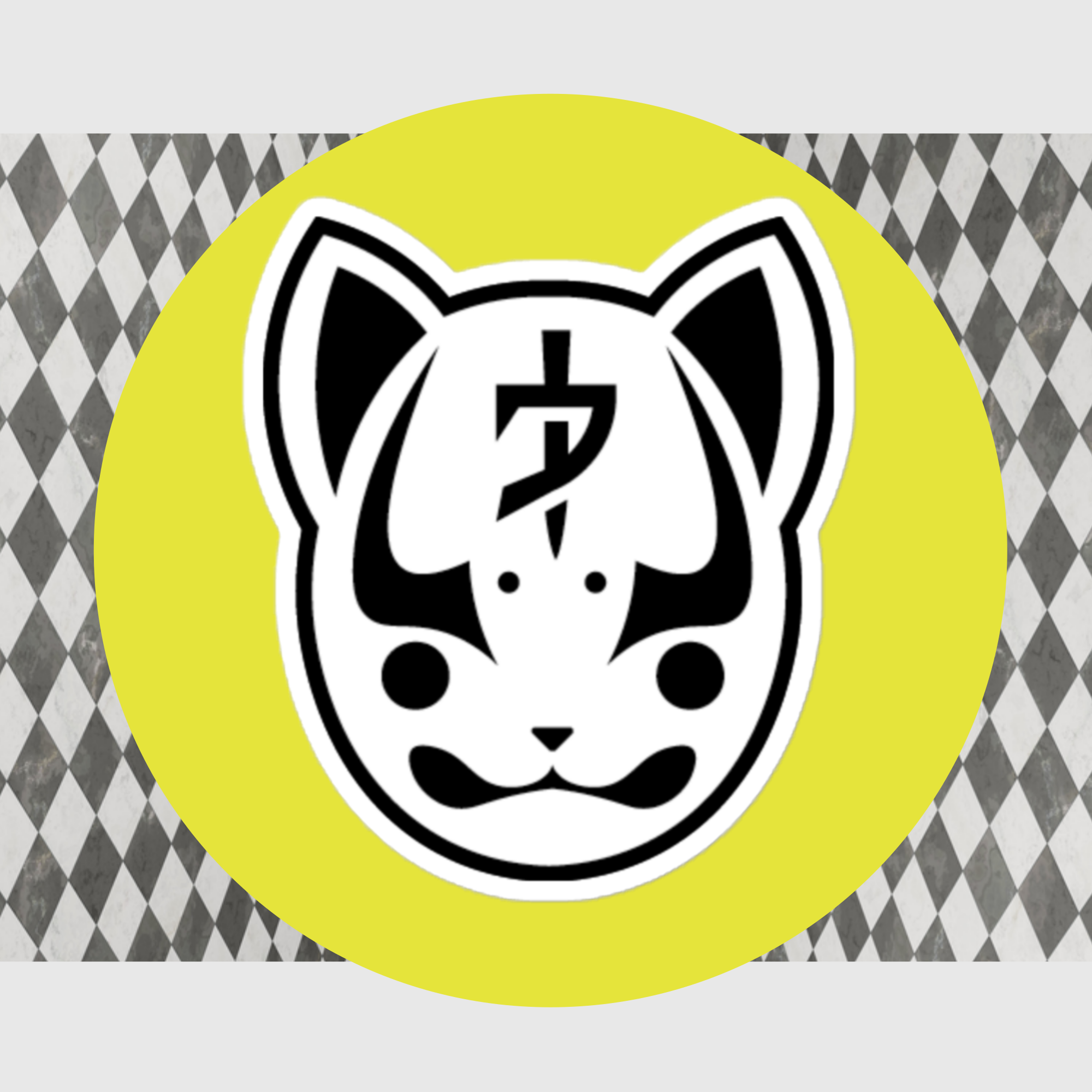 Neko Mask Sticker