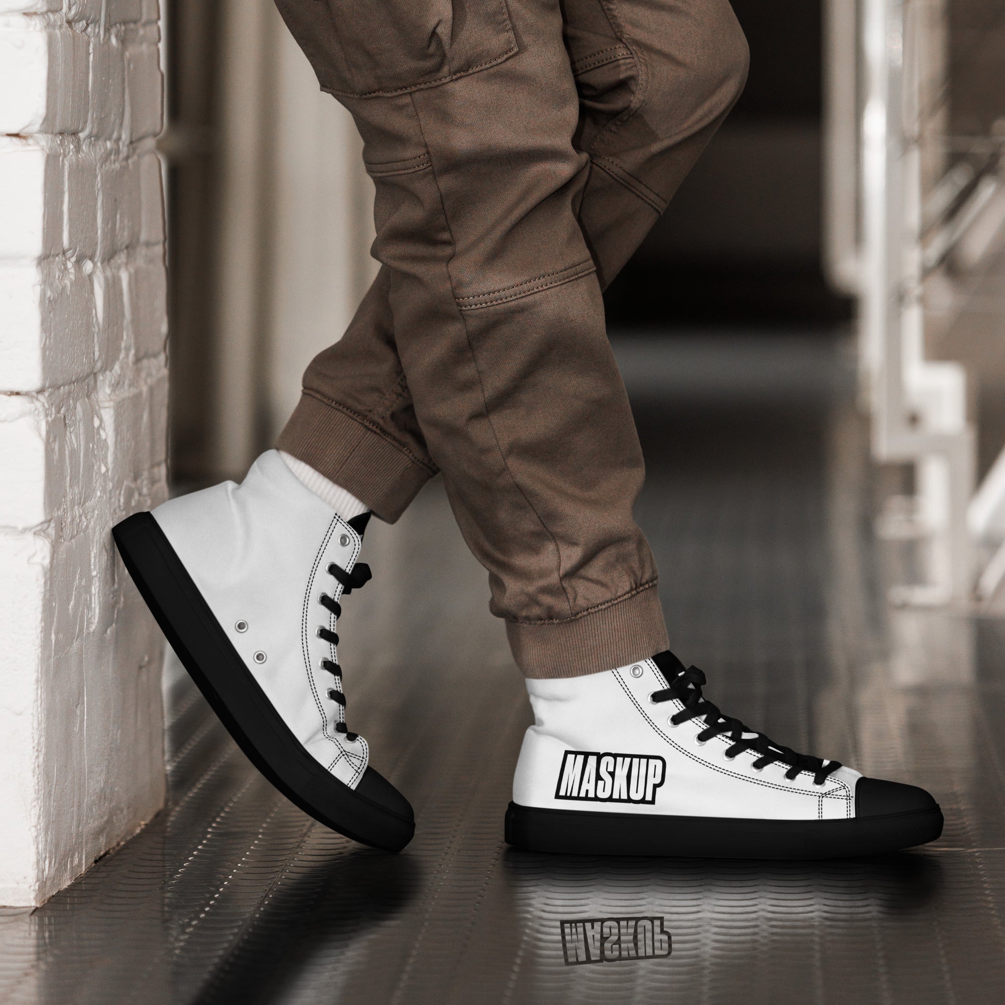 DK 1st Anniversary High-Top Canvas Sneakers